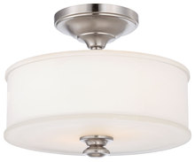 Minka-Lavery 4172-84 - 2 LIGHT SEMI FLUSH MOUNT