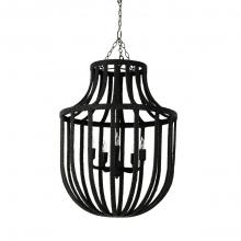 Palecek 2328-79 - Paloma Coco Chandelier Black