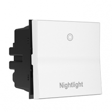 Legrand ASPD1532WENL - adorne? 15A Paddle? Switch, Engraved - Nightlight, White