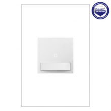 Legrand ASOS32W4 - adorne® Motion Sensor Switch, Auto On/Off, White, with Microban®