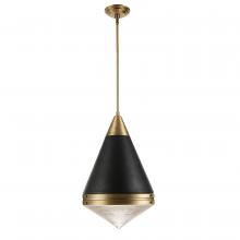 Maxim 10396PRBKNAB - Hargreaves-Single Pendant