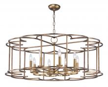 Maxim 24734BZF - Helix-Single-Tier Chandelier