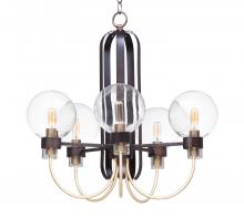 Maxim 30516CLBZSBR - Bauhaus-Single-Tier Chandelier