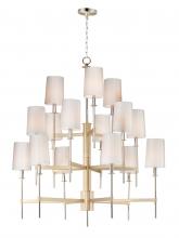 Maxim 32399OFSBRPN - Uptown-Multi-Tier Chandelier