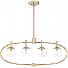 Craftmade 45574-SB - Piltz 4 Light Island in Satin Brass