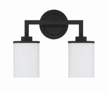  BRY-8002-BF - Bryant 2 Light Black Forged Sconce