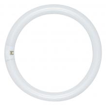 Satco Products Inc. S2954 - 40 Watt; T9; Circline Fluorescent; 3000K Warm White; 52 CRI; 4-Pin base