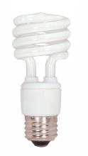 Satco Products Inc. S7223 - 15 Watt; Mini Spiral Compact Fluorescent; 5000K; 82 CRI; Medium base; 120 Volt