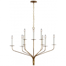 Visual Comfort & Co. Signature Collection S 5752GI - Belfair Large Two-Tier Chandelier
