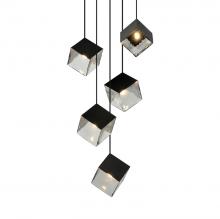 Matteo Lighting C30505MB - Cube Pendant