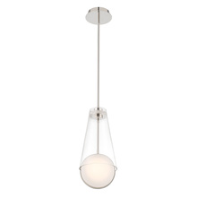 Eurofase 45609-028 - Solari 2 Light Pendant in Polished Nickel