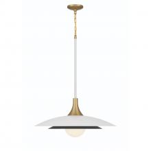 Eurofase 46785-015 - Welsh 1 Light 24" LED Pendant in White