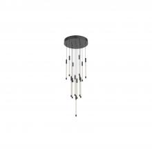 Kuzco Lighting Inc MP75113-BK - Motif 13-in Black LED Multi Pendant