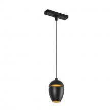 Kuzco Lighting Inc TRP89703-BK-4K - Eloa 3-in Black 4000K Trilo Track Pendant