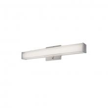 Kuzco Lighting Inc VL3224-BN - Modern LED Vanity with Rectangular Shaped Patterned Glass