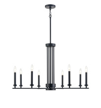 Revolution Lighting LB-837BK - 8 Light Chandelier