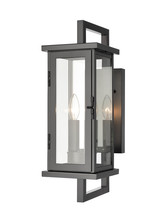 Revolution Lighting OL8420BKCG - 20" Outdoor Wall Lantern