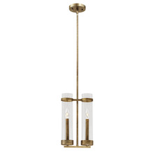 Millennium 1982-VG - Milan 2-Light Mini-Pendant light Vintage Gold