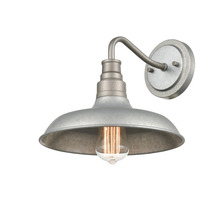 Millennium 2951-GA - 1-Light Outdoor Wall Sconce Galvanized