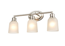 Millennium 2803-BN - Amberle 3-Light Vanity Brushed Nickel