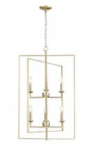 Millennium 3248-MG - Nellis 8-Light Pendant light Modern Gold