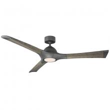 Modern Forms Canada - Fans Only FR-W1814-60L-GH/WG - Woody Downrod ceiling fan