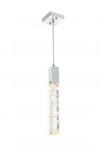 Elegant 2088D5C - Aurora 5 inch Pendant in Chrome