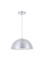 Elegant LDPD2040BN - Circa 1 Light Burnished Nickel Pendant