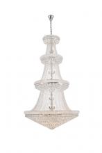  V1800G54C/RC - Primo 48 Light Chrome Chandelier Clear Royal Cut Crystal