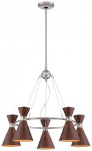 Minka George Kovacs P1825-651 - 5 LIGHT CHANDELIER