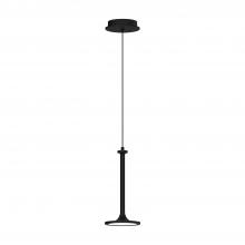 Alora Lighting PD418006MB - Issa 6-in Matte Black LED Pendant