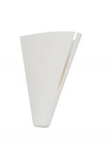 Visual Comfort & Co. Studio Collection KW1151MWTBBS-L1 - Cambre Medium Sconce