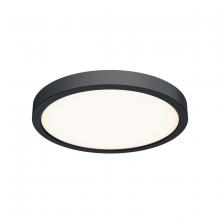 Dals CFLEDR10-CC-BK - 10 Inch Round Indoor/Outdoor LED Flush Mount