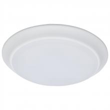  62/1811 - 10 inch; LED Disk Light; 5-CCT Selectable 27K/3K/35K/4K/5K; White Finish