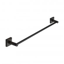 HOMEnhancements 21006 - Square Style 24" Towel Bar - Matte Black(US19)