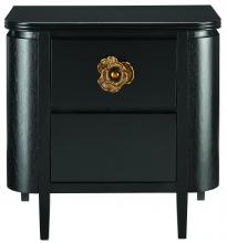 Currey 3000-0098 - Briallen Black Nightstand