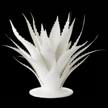 Currey 1200-0778 - Agave White Objet