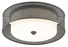 Currey 9999-0048 - Notte Black Flush Mount