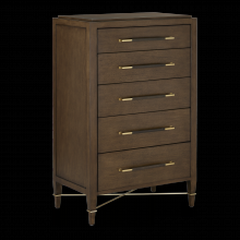 Currey 3000-0249 - Verona Chanterelle Five-Drawer Chest