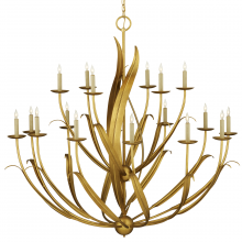 Currey 9000-1107 - Menefee Large Gold Chandelier